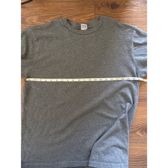 Vintage Old Navy Grey Soft Brushed Twill Shirt Mens Large 100% Cotton - Picture 4 of 5